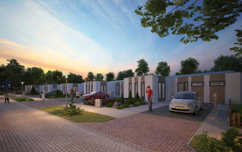 Prefab Seniorenwoningen van Smile by Ferlem