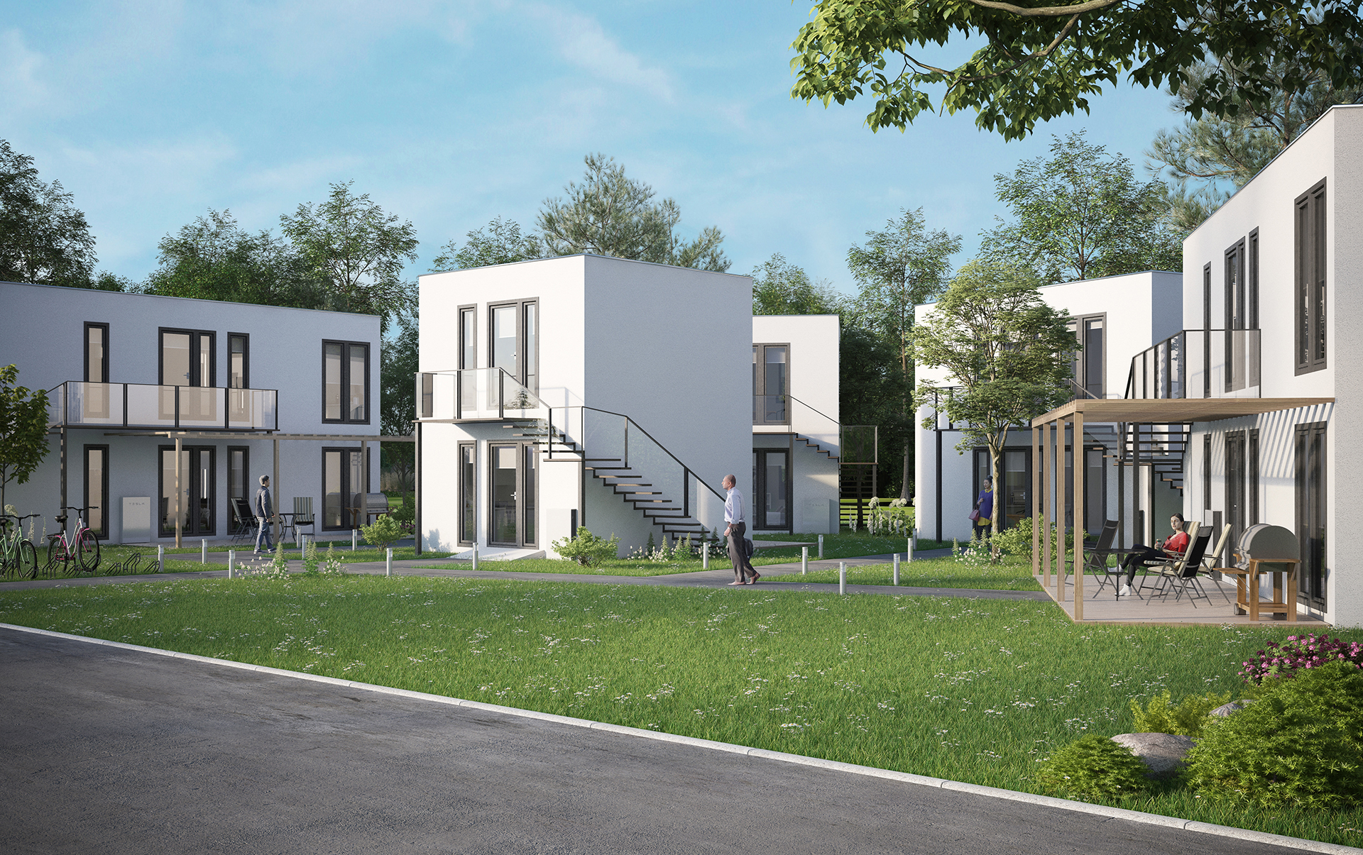 Smile modulaire duurzame woningen voor Projectontwikkelaars